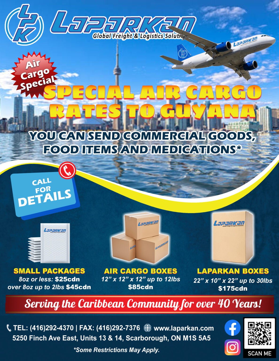 Canada Guyana Special Rates Laparkan