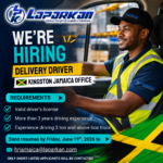 Delivery Driver – Kingston, Jamaica