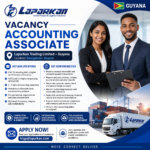 Accounting Associate – Georgetown – Guyana